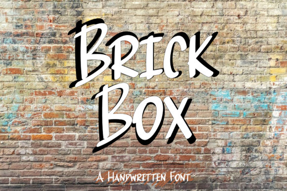 Brick Box: A Handwritten Font for Creative Web Designs