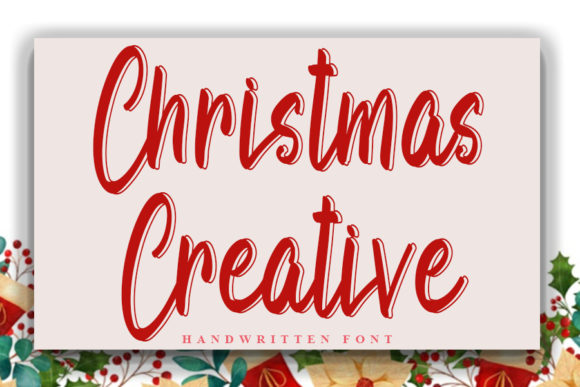 Christmas Creative: A Charming Handwritten Font for Designers