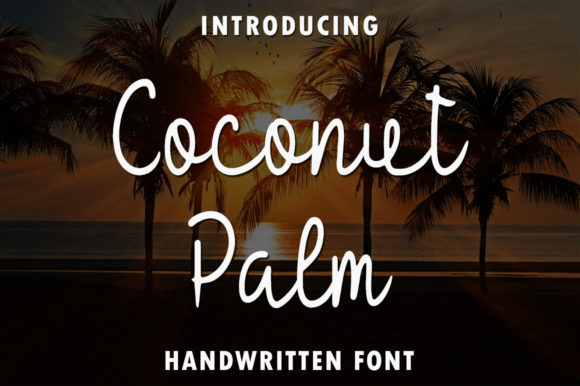 Coconut Palm: A Delicate Handwritten Font for Web Design
