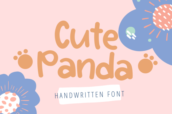 Discovering Cute Panda: A Playful Handwritten Font for Editorial Design