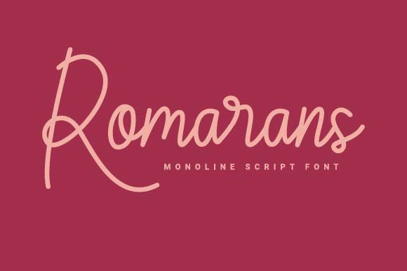 Discovering Romarans: A Handwritten Font for Editorial Elegance