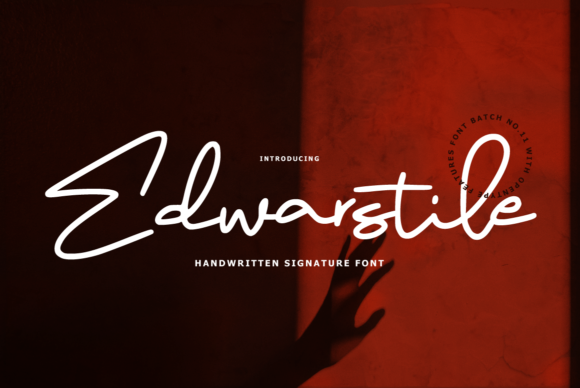 Edwarstile Signature: A Font for Elegance