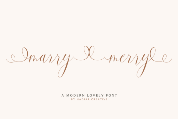 Elevate Your Campaigns with Marry Merry Font