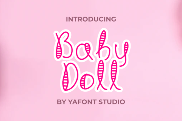 Enhance Your Brand with Baby Doll Font