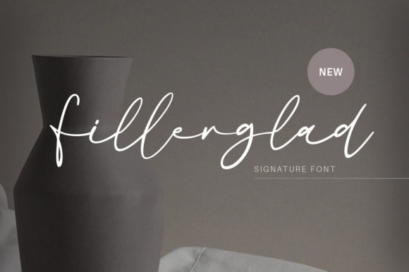Enhance Your Brand with Fillerglad: A Versatile Handwritten Font