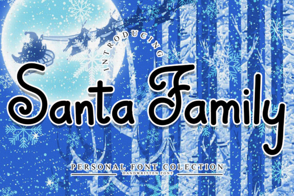 Enhance Your Brand with Santa Family Font
