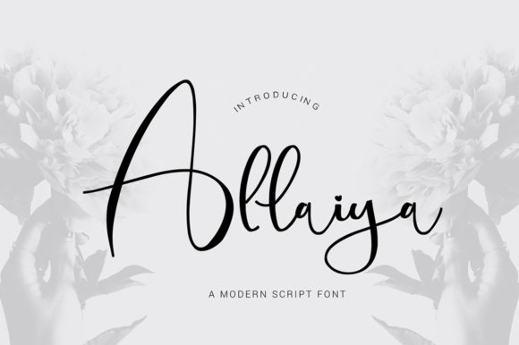 Enhance Your Campaign with Allaiya: A Modern Script Font