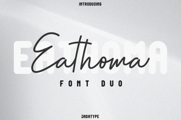 Enhance Your Web Design with Eathoma Font