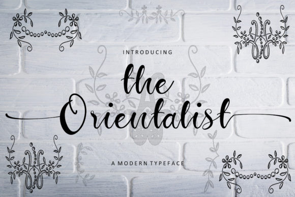 Exploring The Orientalist: A Versatile Calligraphy Font