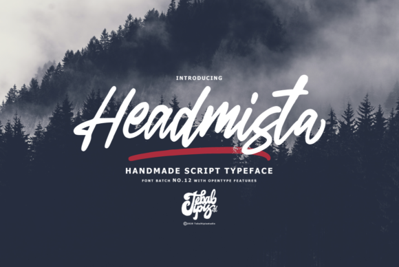 Headmista: A Versatile Script Font for Creative Branding