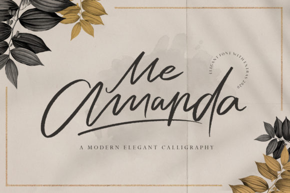 Me Amanda: The Perfect Script Font for Creative Makers