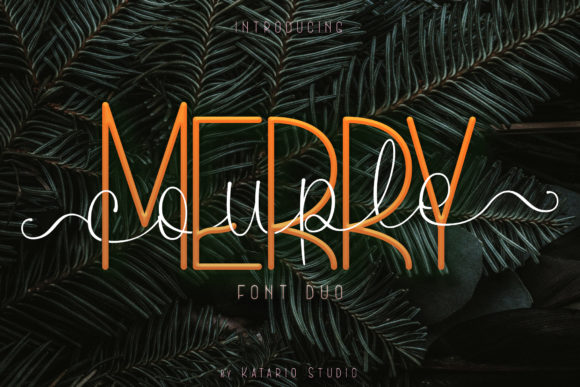 Merry Couple: A Script Font with Character