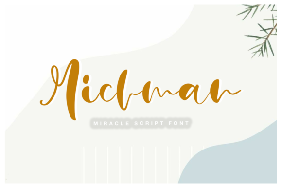Michman: A Handwritten Font for Editorial Design