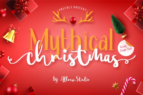 Mythical Christmas: A Magical Script Font