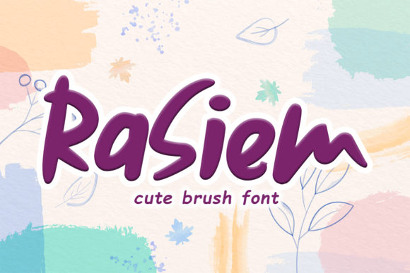 Rasiem: A Charming Handwritten Font for Creative Branding