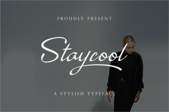 Staycool: A Handwritten Font for Elegant Editorial Design