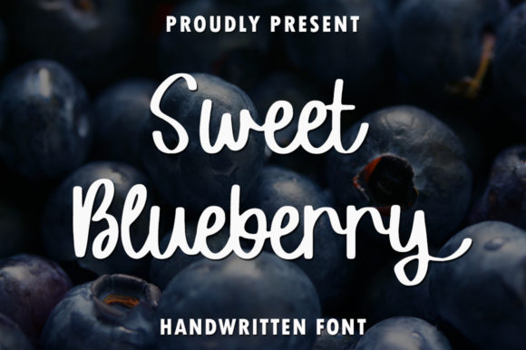 Sweet Blueberry: A Charming Font for Your Brand