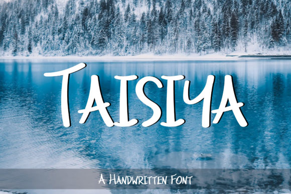 Taisiya: A Handwritten Font for Friendly Editorial Design