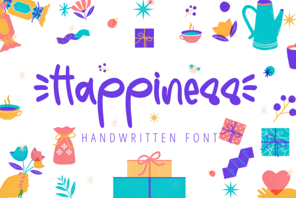 Transform Your Brand with Happiness: A Playful Handwritten Font
