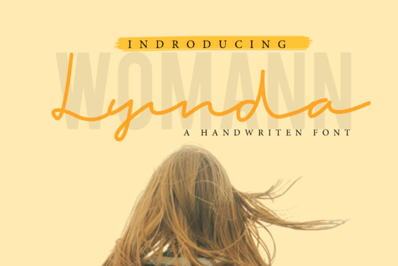 Transform Your Brand with Lynda: A Charming Handwritten Font