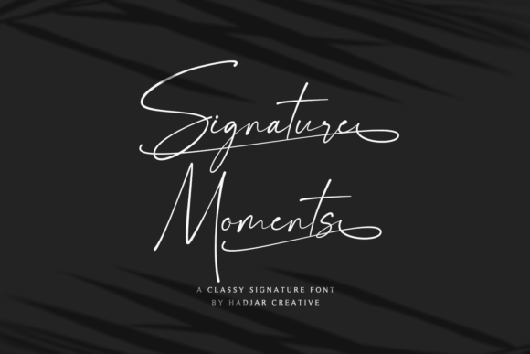Transform Your Brand with Signature Moments Font