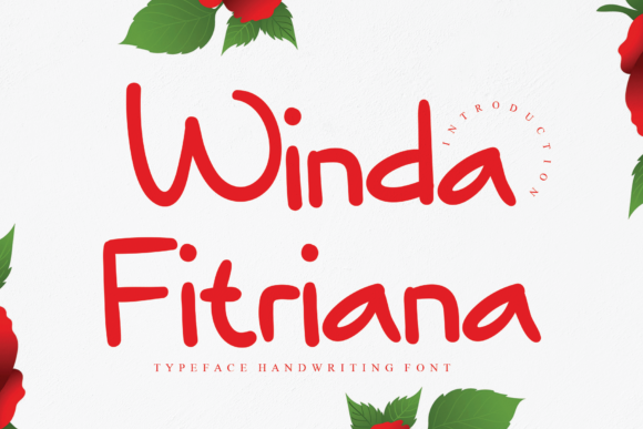 Winda Fitriana: A Script Font with Elegance